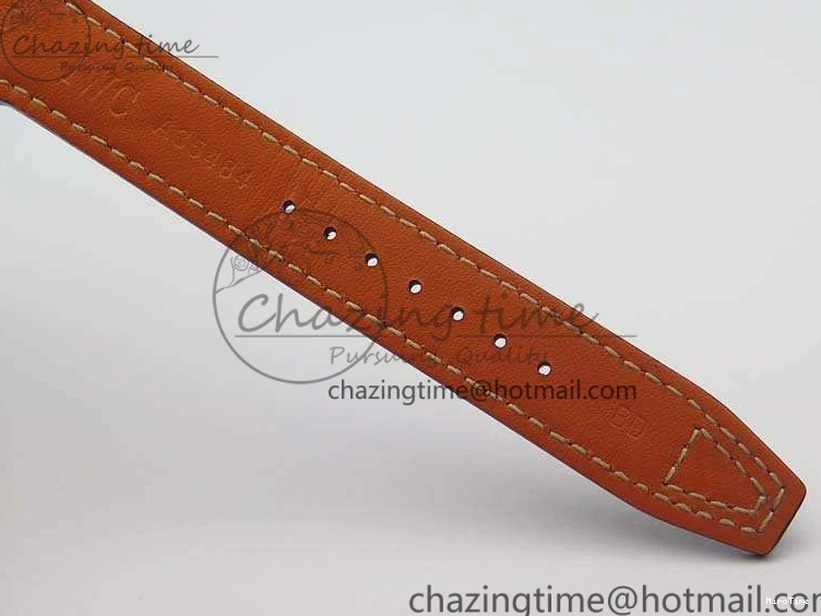 MIROTIME 0202 Popular Big Pilot Real PR IW502706 RG YLF 1:1 Best Edition Brown Dial On Calfskin Strap A 7223